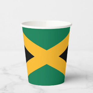 Gobelets En Papier Drapeau Jamaïque