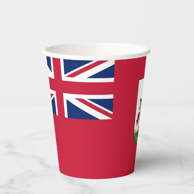 Gobelets En Papier Drapeau patriotique des Bermudes (Gauche)