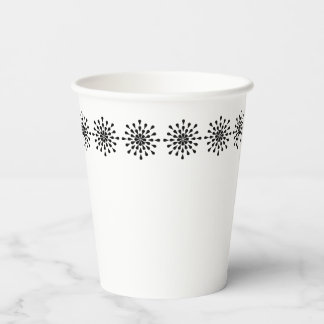 Gobelets En Papier Drops noirs