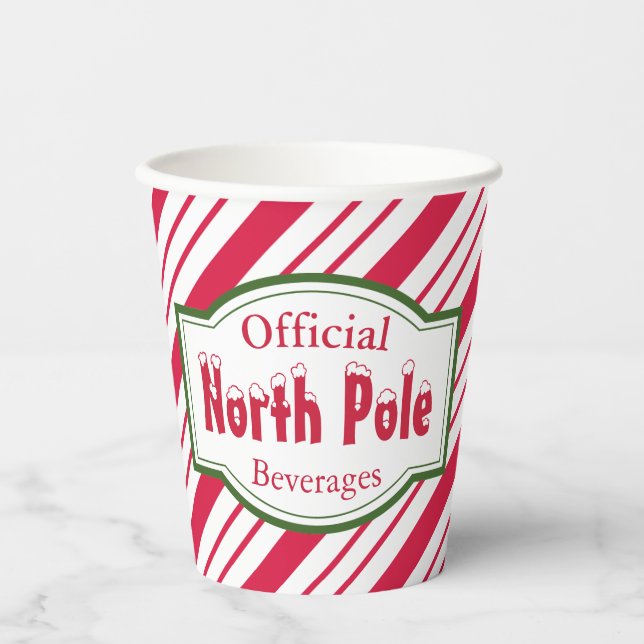 Gobelets en papier du Pôle Nord  (Recto)