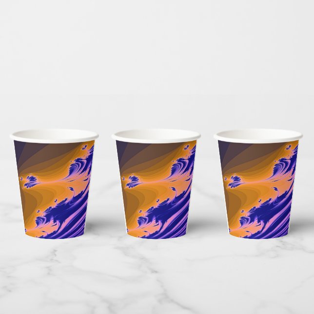 GOBELETS EN PAPIER EAU DE LA RIVIÈRE (Multi)