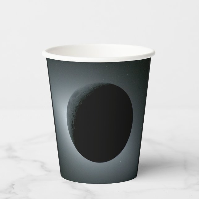 Gobelets En Papier Éclipse solaire totale Artemis II (Recto)