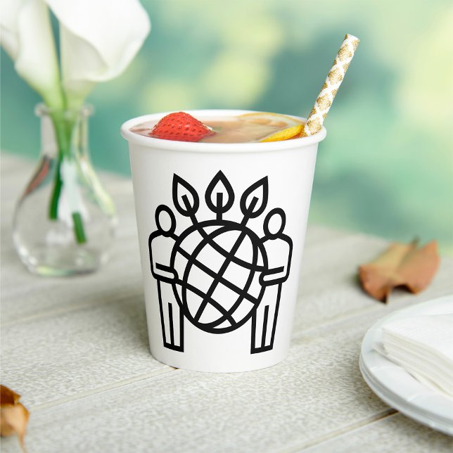 Gobelets En Papier Écosystème planétaire (Créateur téléchargé)