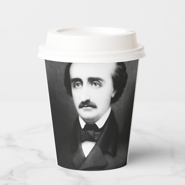 Gobelets En Papier Edgar Allen Poe Paper Cup (Recto)