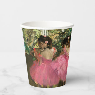 Gobelets En Papier Edgar Degas - Danseuses en rose