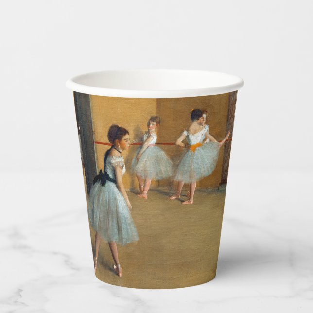 Gobelets En Papier Edgar Degas Le Foyer de la Danse à l'Opéra (Recto)