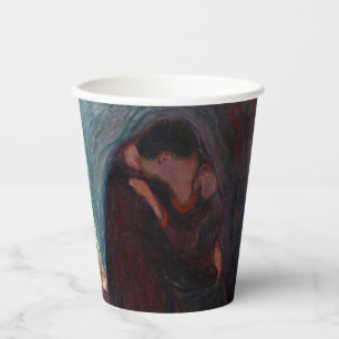 Gobelets En Papier Edvard Munch - Le baiser