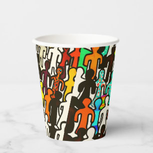 Gobelets En Papier Égalité raciale