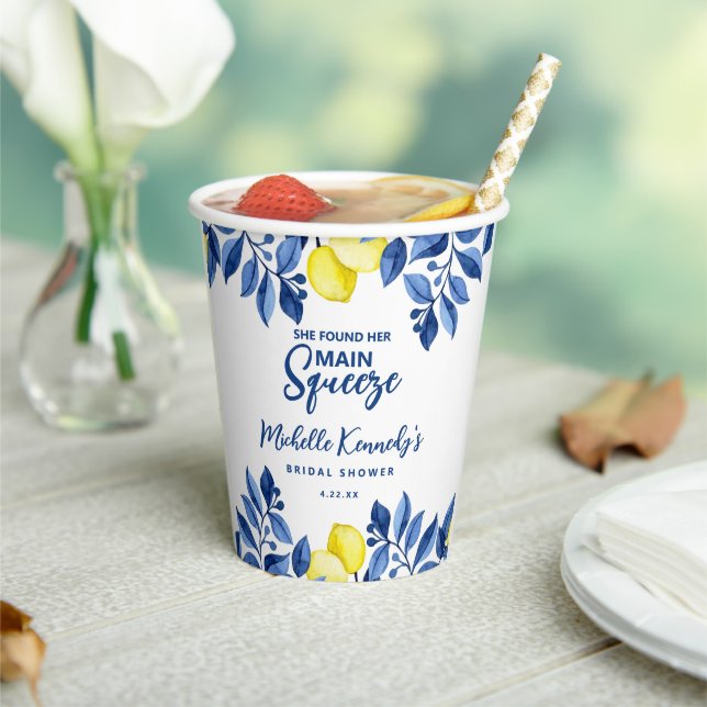 Gobelets En Papier Elle a trouvé sa douche de mariée à thème « She Fo (Insitu)