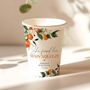 Gobelets En Papier Elle a trouvé sa douche nuptiale au citron son pri