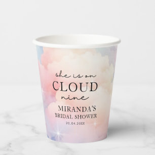Gobelets En Papier Elle est sur Cloud 9 Dreamy Stars Bridal Shower