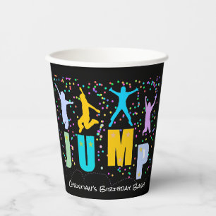 Gobelets En Papier Enfants Jump & Play Trampoline Anniversaire Bash