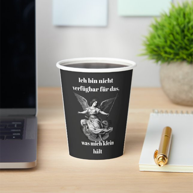 Gobelets En Papier Engel der Unverfügbarkeit  (Insitu)