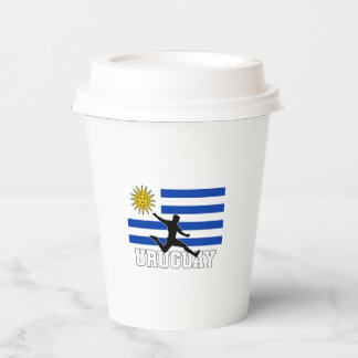 Gobelets En Papier Équipe d'Uruguay de football