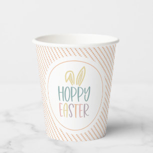 Gobelets En Papier Espèce De Tasses En Papier De Lapin De Pâques