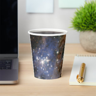 Gobelets En Papier Étoiles de diamant en Carina Nebula Hubble Space