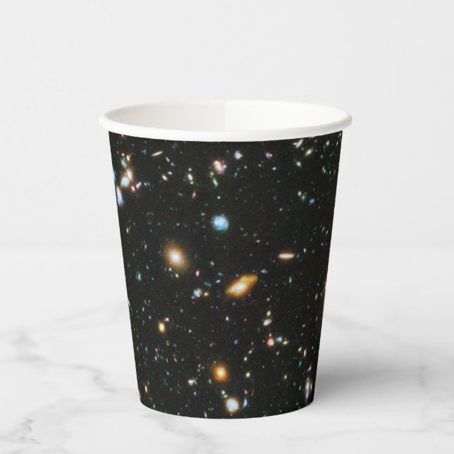 Gobelets En Papier Étoiles et galaxies profondes (Gauche)