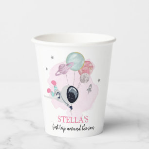 Gobelets En Papier Extra-spatiale 1ère excursion autour du soleil Ann