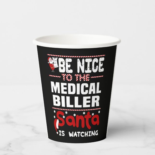 Gobelets En Papier Facteur Médicale (Recto)