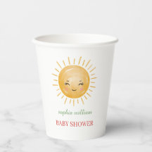 Faire-part de Baby Shower à l'aquarelle pour une F