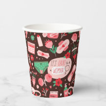 Feminine Wellness Floral Pattern
