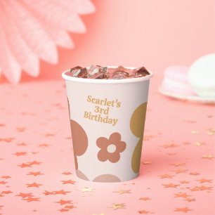 Gobelets En Papier Festivités Boho