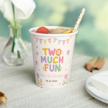 Fête d'anniversaire 2 ans Two Much Fun