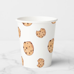 Gobelets En Papier Fête d'anniversaire de Cookie