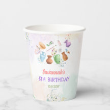 Fête d'anniversaire de peinture de poterie