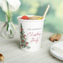Fête de l'Arbre de Noël Coquette Rouge