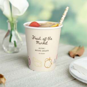 Gobelets En Papier Fête de mariage Fresh Off The Market