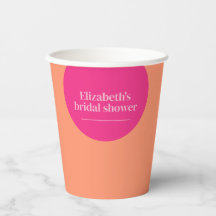 Fête de mariage rose et orange