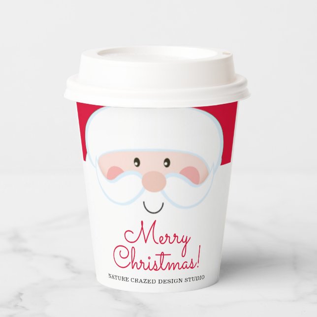 Gobelets En Papier Fête d'entreprise de Noël (Recto)
