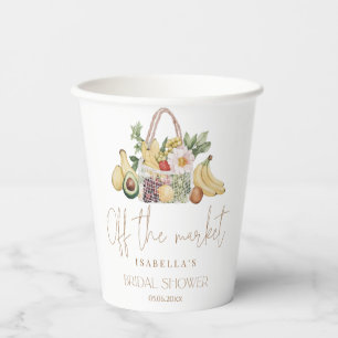 Gobelets En Papier Fête des mariées d'hiver