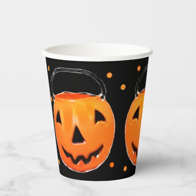 Gobelets En Papier Fête d'Halloween (Recto)