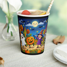 Fête d'Halloween - Illustration Mignonne pour Enfa