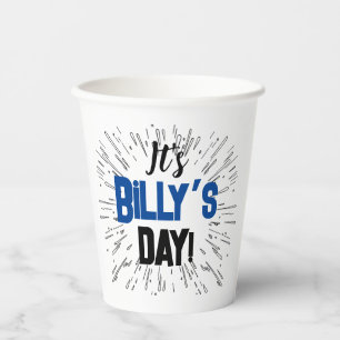 Gobelets En Papier Fête personnalisée