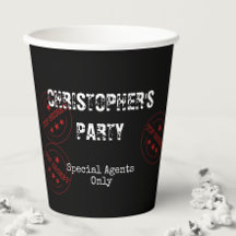 Fête Top Secret d'Agent Spécial