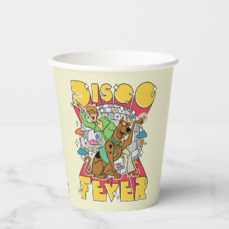 Gobelets En Papier Fièvre de Disco avec Scooby et Shaggy