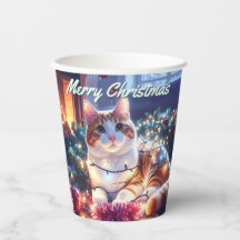 Flammes de chats et de fées Noël