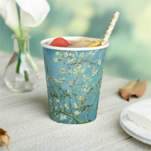 Gobelets En Papier Fleur d'amande, Van Gogh