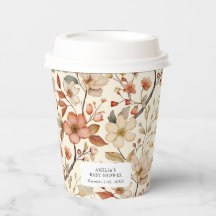 Fleur Sauvage Bohème Ivoire Terracotta Floral