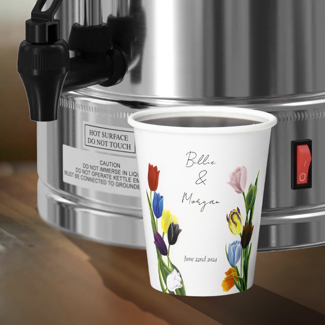 Gobelets En Papier Fleurs LGBTQ Tulips (Créateur téléchargé)