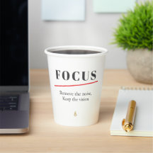 FOCUS Minimaliste Motivationnel — Mode Propre