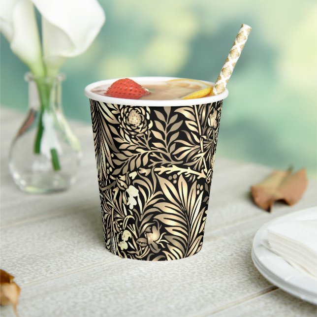 Gobelets En Papier Fougère dorée  (Insitu)