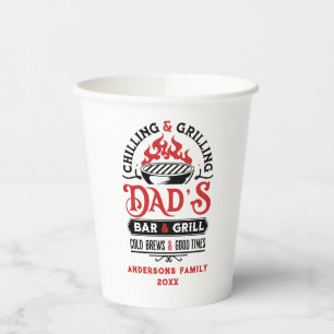 Gobelets En Papier Fraisage et grillades de papa's bar and grill desi