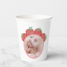 Fraise Berry Sweet Girl Anniversaire avec photo