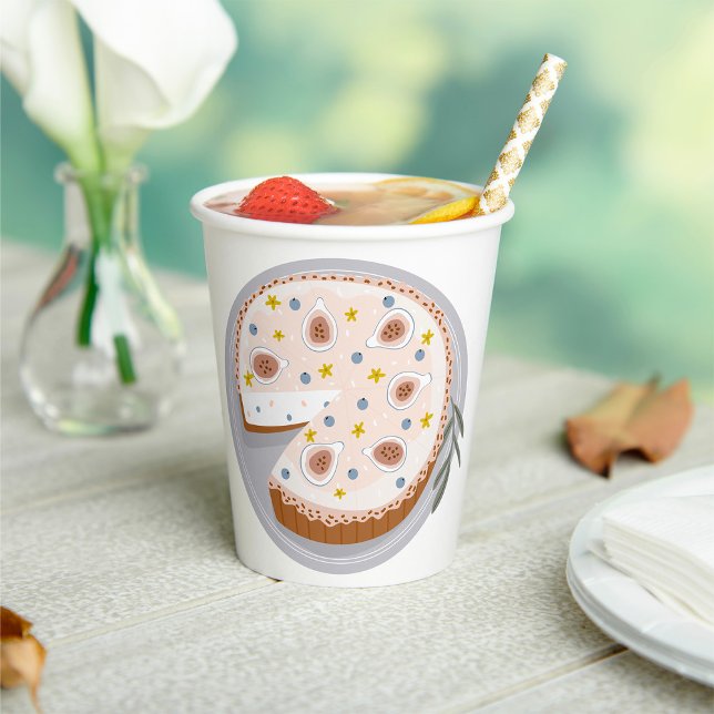 Gobelets En Papier Fromage rond (Créateur téléchargé)