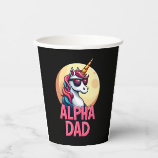 Gobelets En Papier Funny Unicorn Dad Laufey Men Father's Day Christma