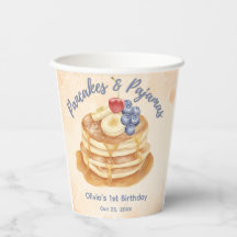Gâteau de pancakes aux myrtilles et pyjama pour 1e